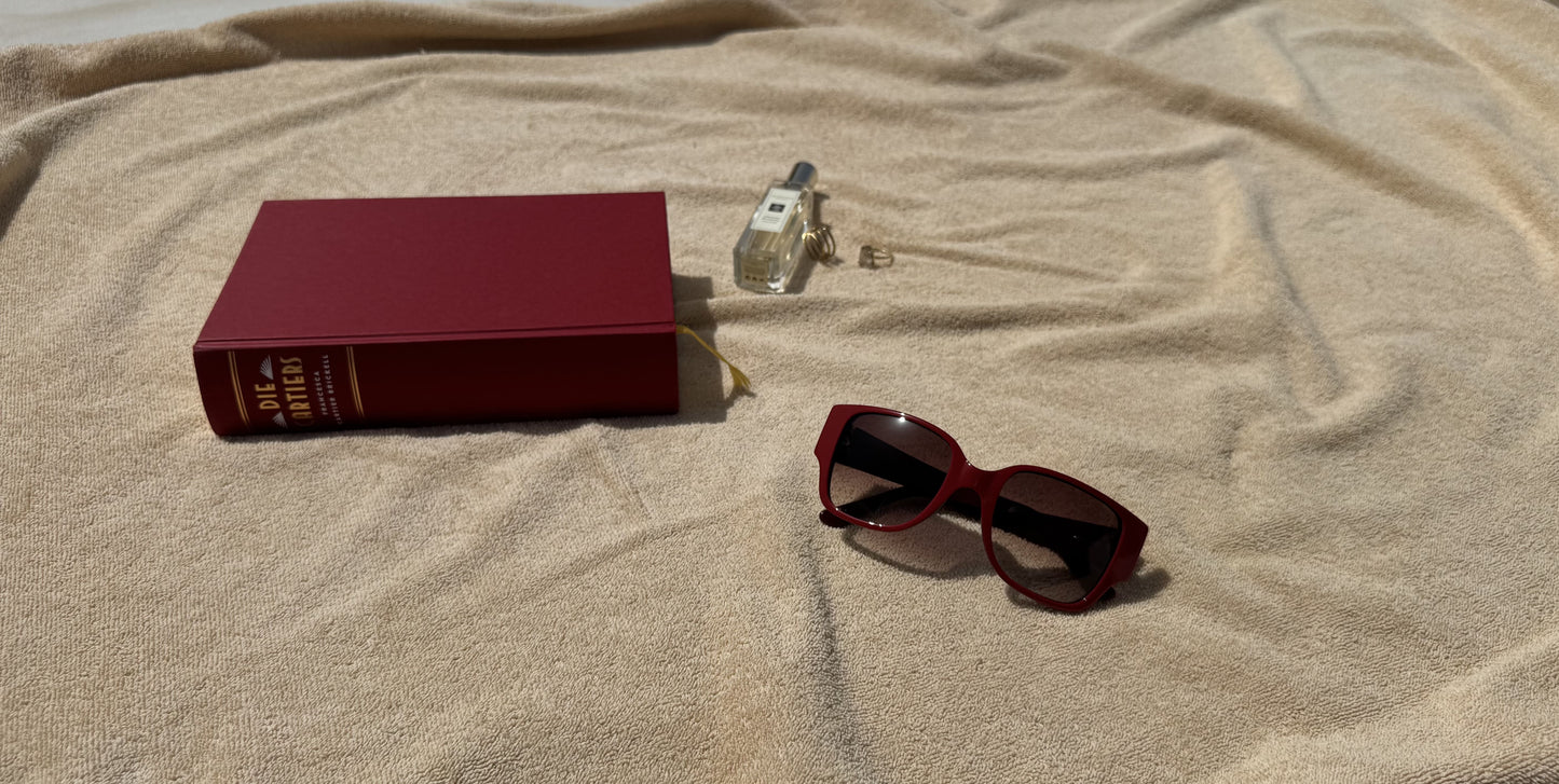 Cartier rot, oversize