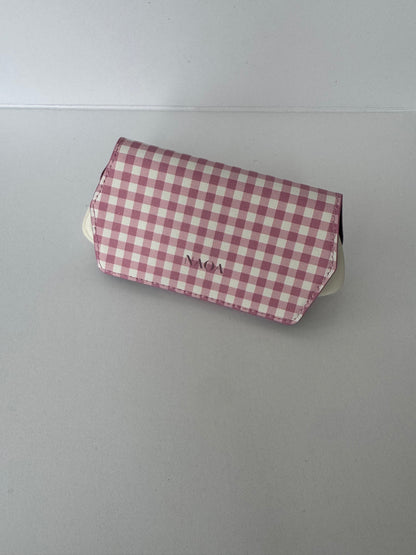 Étui à lunettes végan rose Vichy